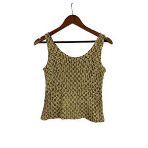 Azzura Medium Sleeveless Textured Womens Top